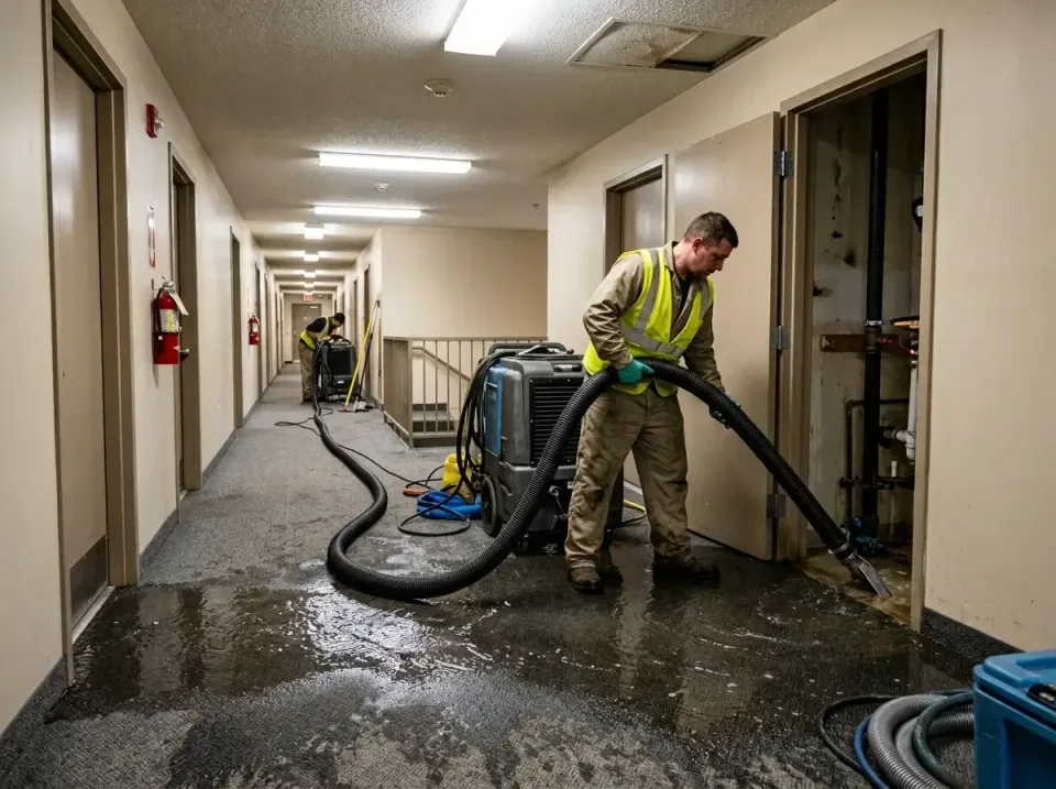 multi-unit-apartment-hallway-f-005 — frequently asked questions, Emergency Burst Pipe Water Extraction & Removal in Lindsay,…